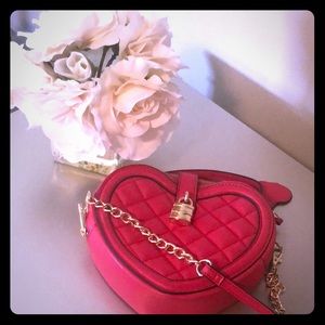 Aldo Red Heart Crossbody